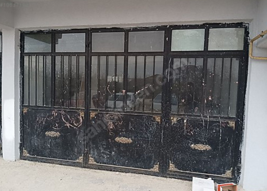 Katlanan demir kapı dükkan için